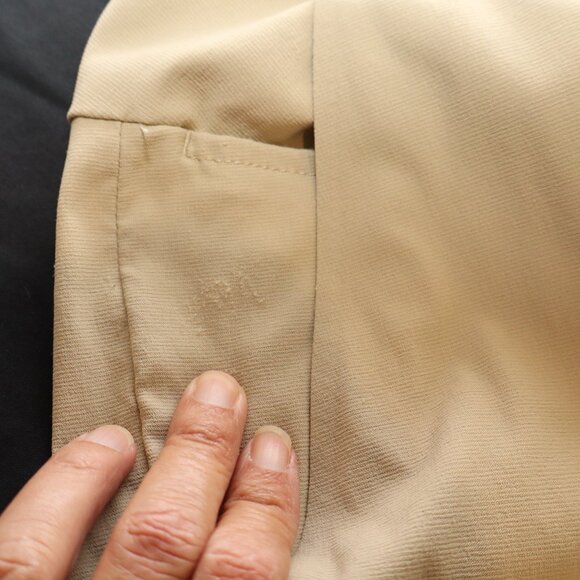 Lululemon Mens Commission Classic Tapered Golf Pants Ventilated Tan Size 36 - Picture 11 of 12